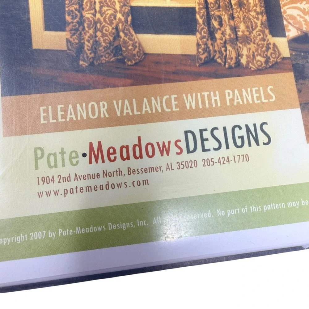 Vintage Eleanor Valance With Panels Pattern Uncut Pate Meadows 2000s